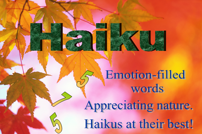 haiku poems examples 5 7 5