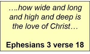 Ephesians 3 verse 18