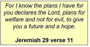 Jeremiah 29 verse 11