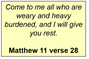 Matthew 11 verse 28