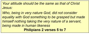 Philipians 2 verse 5 to 7